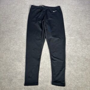 Vintage Nike Pants Womens L Black Nike Fit Tights Athletic Training Yoga Gym Y2K